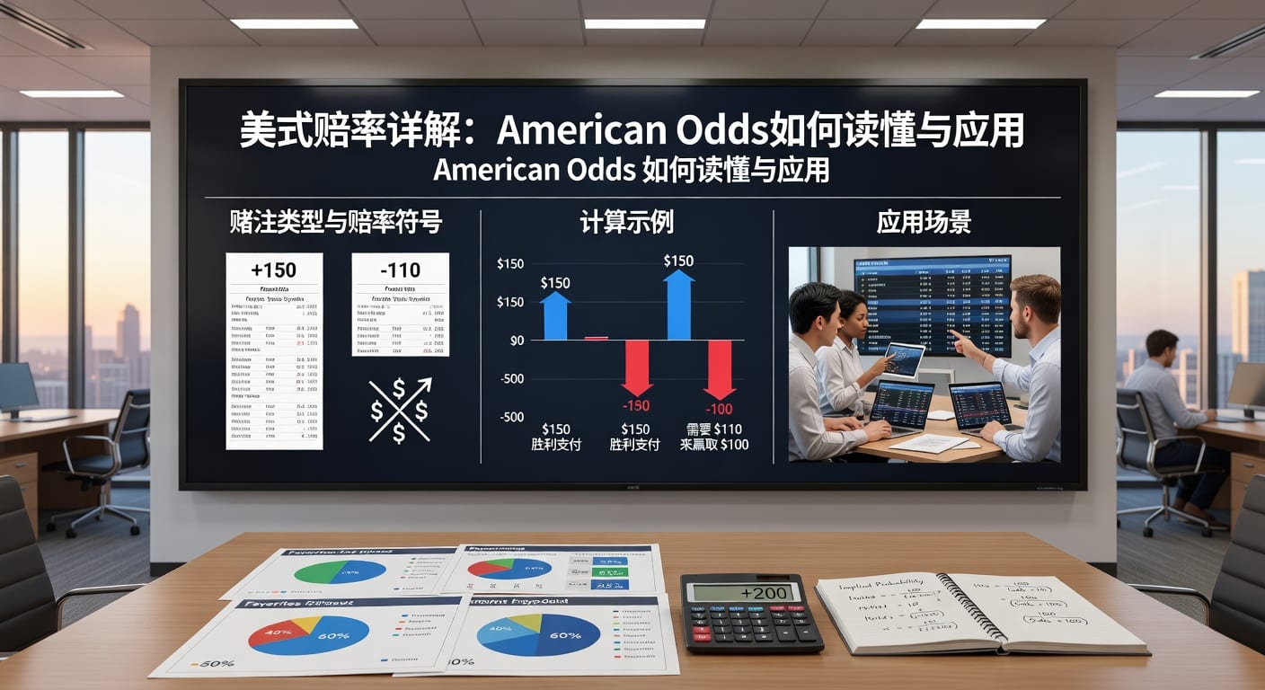 美式赔率 american odds 全面解读：换算与实战判断